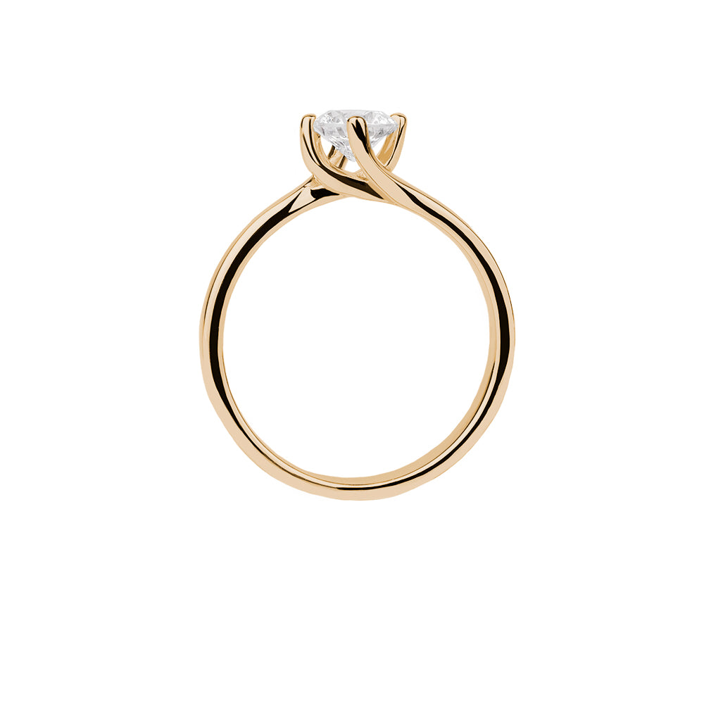 Solitario 6S Oro Amarillo