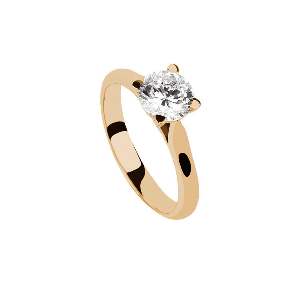 Solitario 3S Oro Amarillo