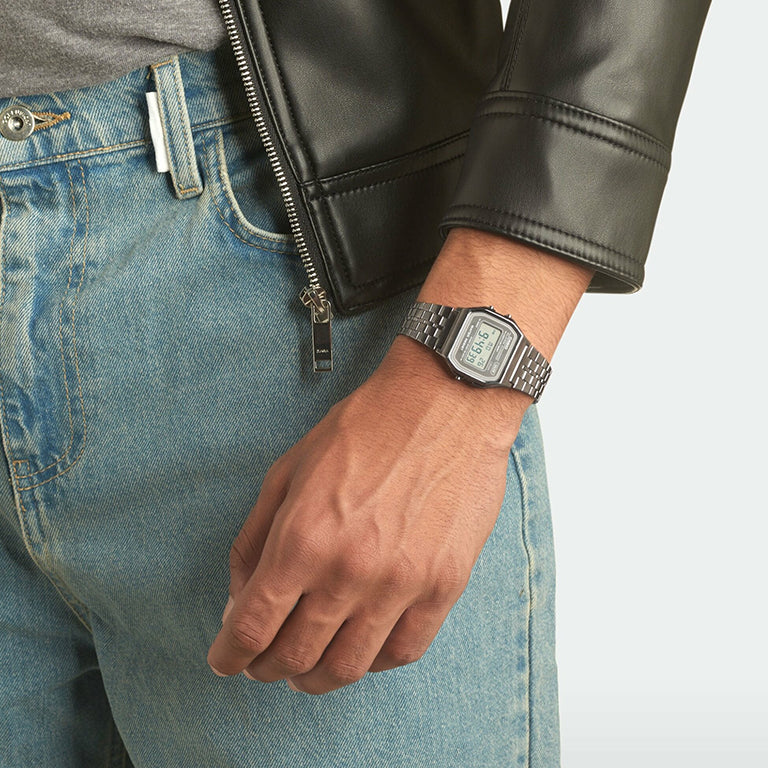 A158WETB-1AEF - Casio Vintage - Iconic Antracita