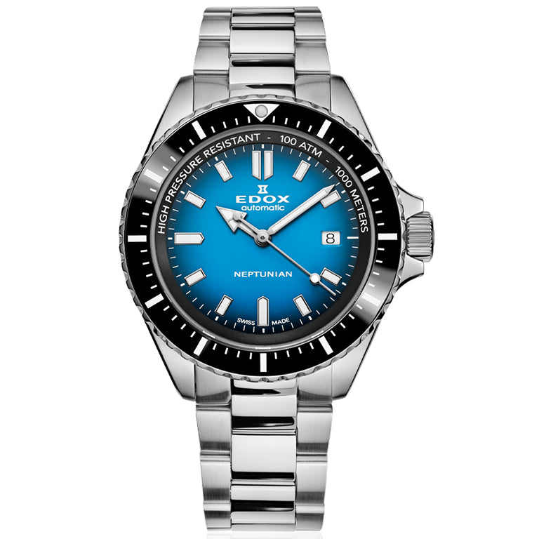 80120-3NM-BUIDN - Edox Neptunian Automatic