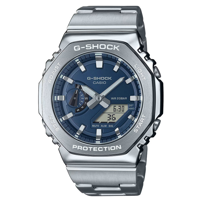 GM-2110D-2BER - G-SHOCK Metal Covered Azul Marino