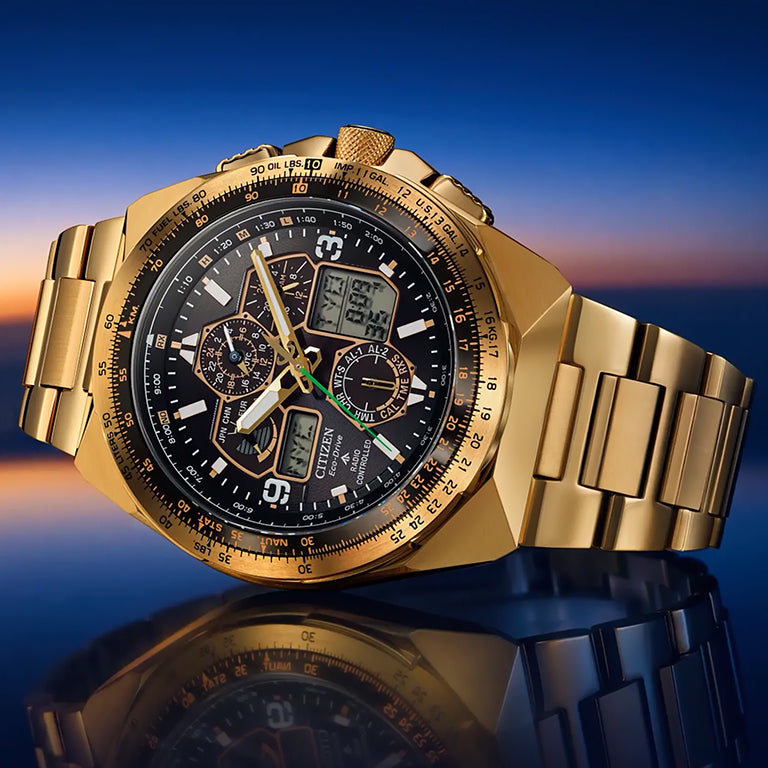 Citizen Skyhawk Gold JY8144-50E - vista 6