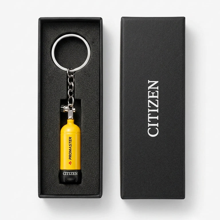 Llavero Citizen Aqualand botella de aire