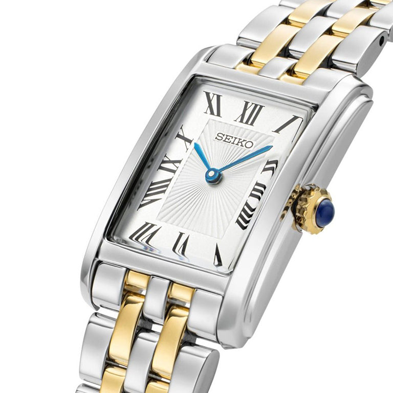 SWR087P1 - Seiko Ladies Tank bicolor