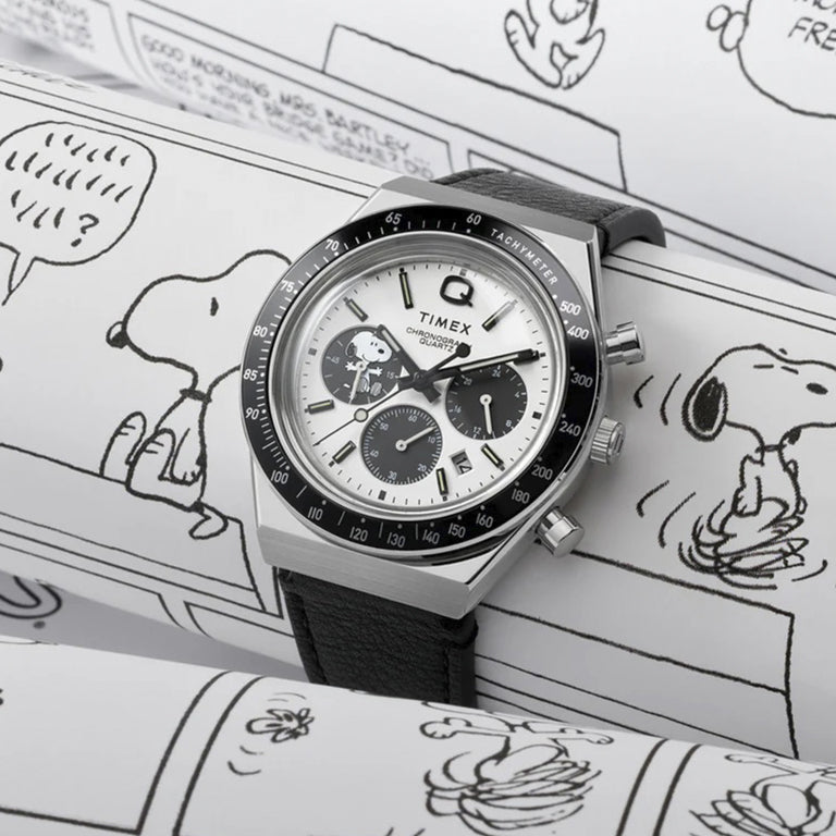 TW2W68900 - Timex Q Chronograph x Peanuts Snoopy