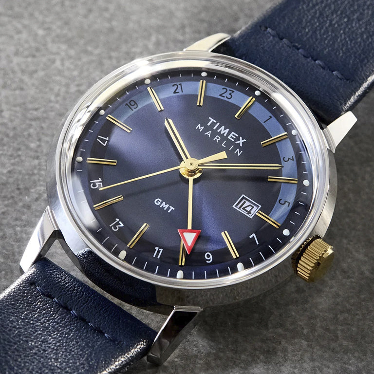 TW2Y47900 - Timex Marlin GMT Azul