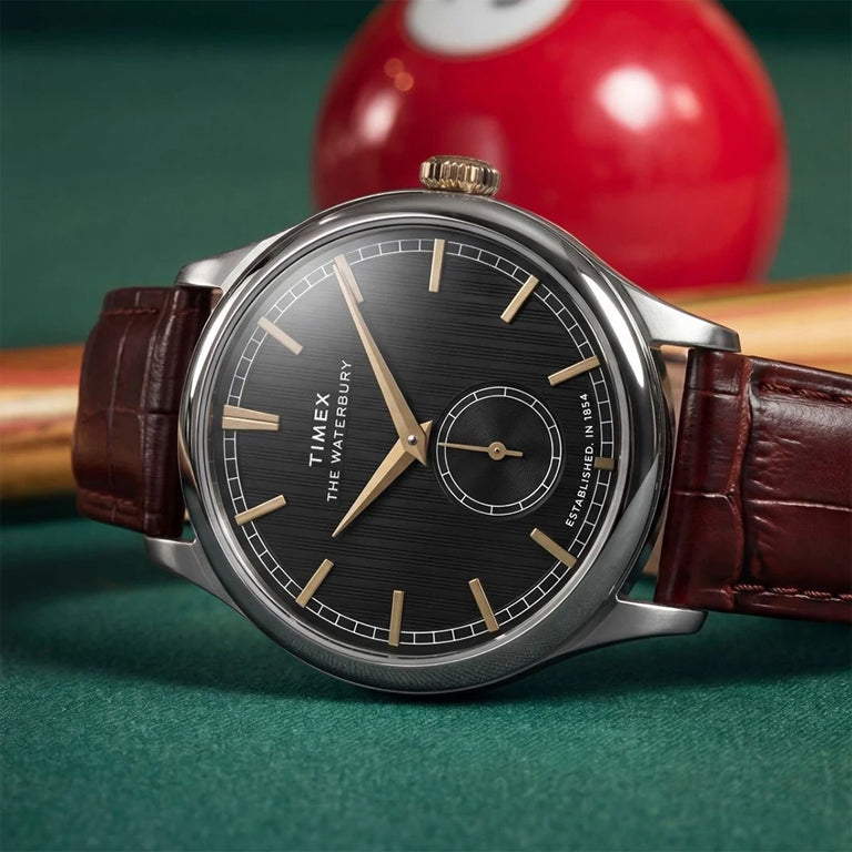 Timex Waterbury Classic Sub-Second dorado TW2Y92100 - vista 6