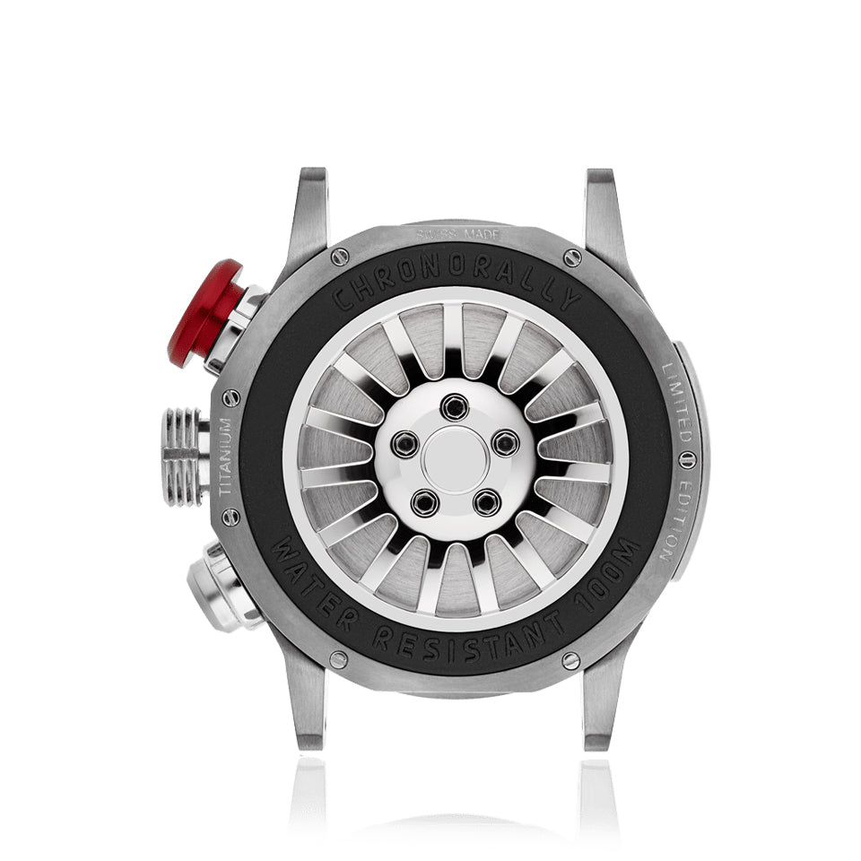 38003-TINR-CANBR - EDOX - CHRONORALLY CHRONOGRAPH 45 LIMITED EDITION