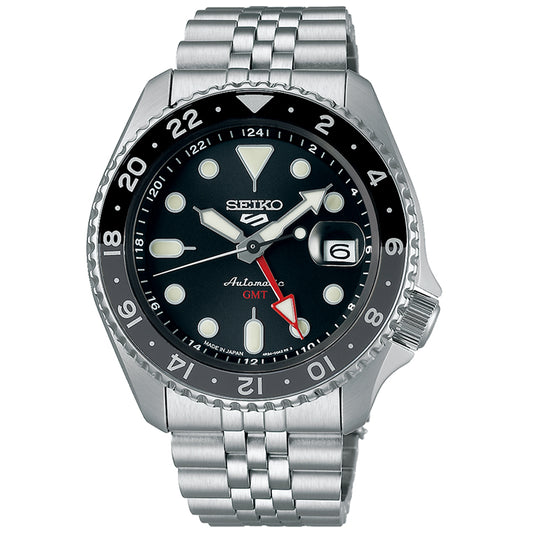 SSK001K1 - Seiko 5 Sports Sports Style GMT Negro