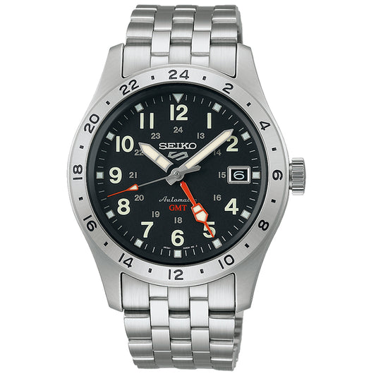 SSK023K1 - Seiko 5 Sports Field Series GMT Negro