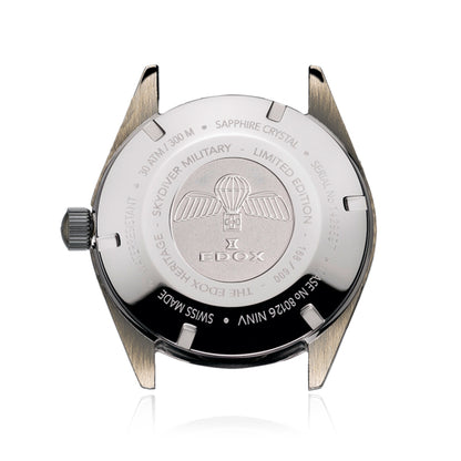 80126-3VIN-GDN - Edox SkyDiver Date Automatic Edición Limitada