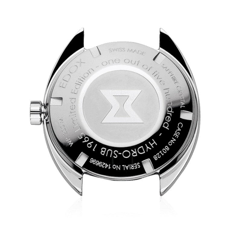 80128-357JNM-VID - Edox Hydro-Sub Date Automatic Chronometer Edición Limitada