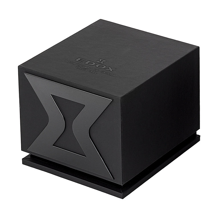 80801-3BUM-BUIN - Edox Neptunian Grande Réserve Date Automatic Azul