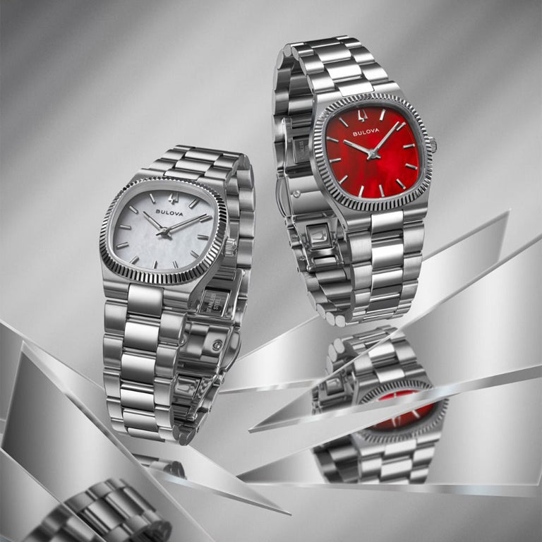 Bulova Super Seville Mini Nácar Rojo 96L354 - vista 2