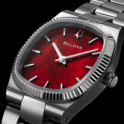 Bulova Super Seville Mini Nácar Rojo 96L354 - vista 4