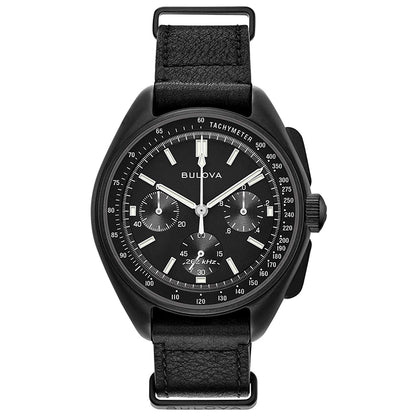 98A186 - Bulova Lunar Pilot Full Black