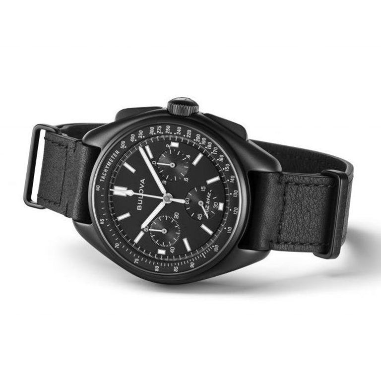 98A186 - Bulova Lunar Pilot Full Black