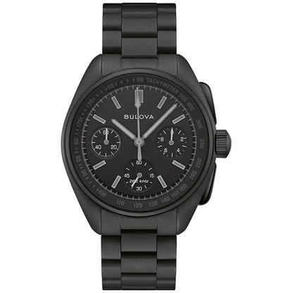Bulova Lunar Pilot Black Hole 98A335 - vista frontal
