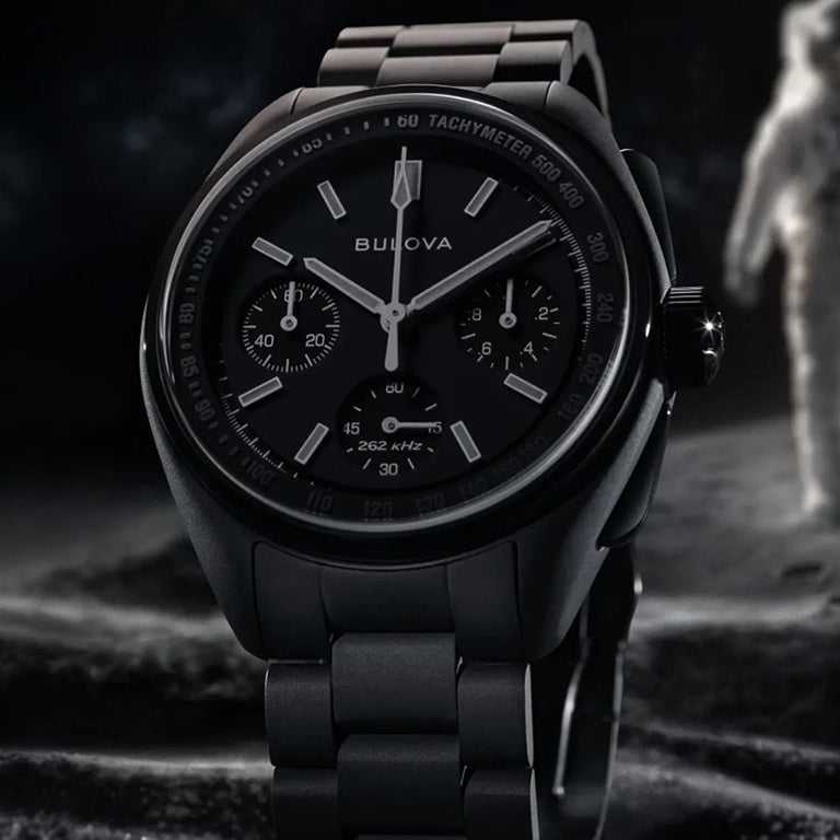 Bulova Lunar Pilot Black Hole 98A335 - vista 5