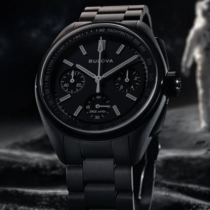 Bulova Lunar Pilot Black Hole 98A335 - vista 5