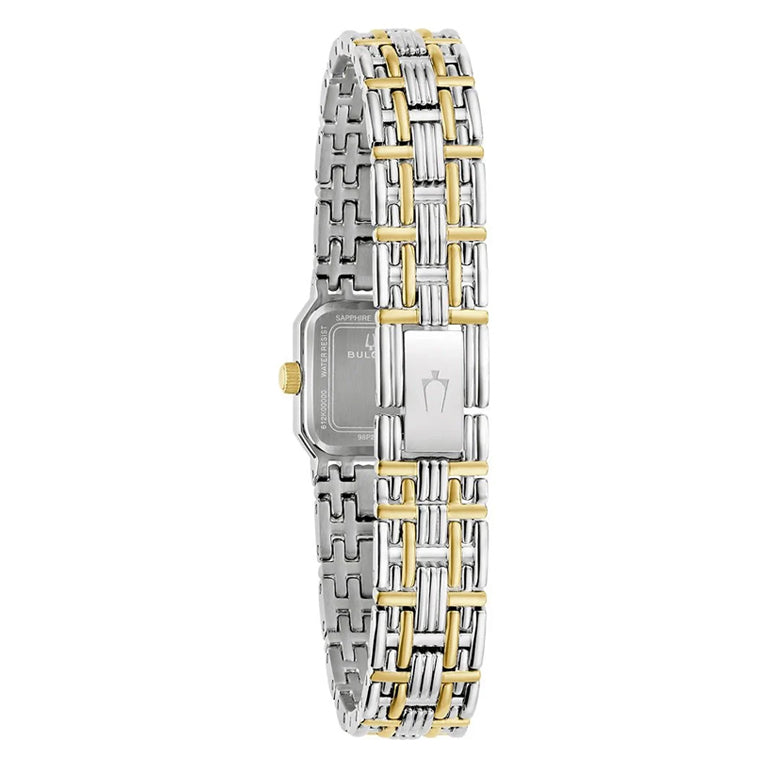 98P237 - Bulova Quartz Sapphire Diamond Bicolor