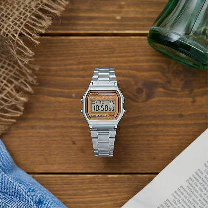 A158WEA-9EF - Casio Vintage - Iconic Cobre
