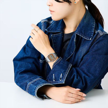 A158WEA-9EF - Casio Vintage - Iconic Cobre