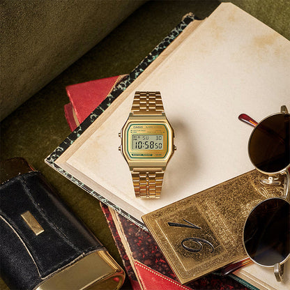 A158WEGV-9AEF - Casio Vintage - Iconic Dorado