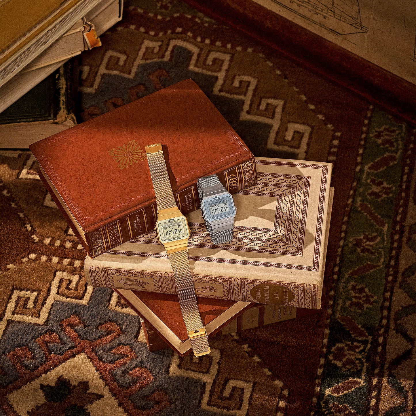 A700WEMG-9AEF - Casio Vintage dorado