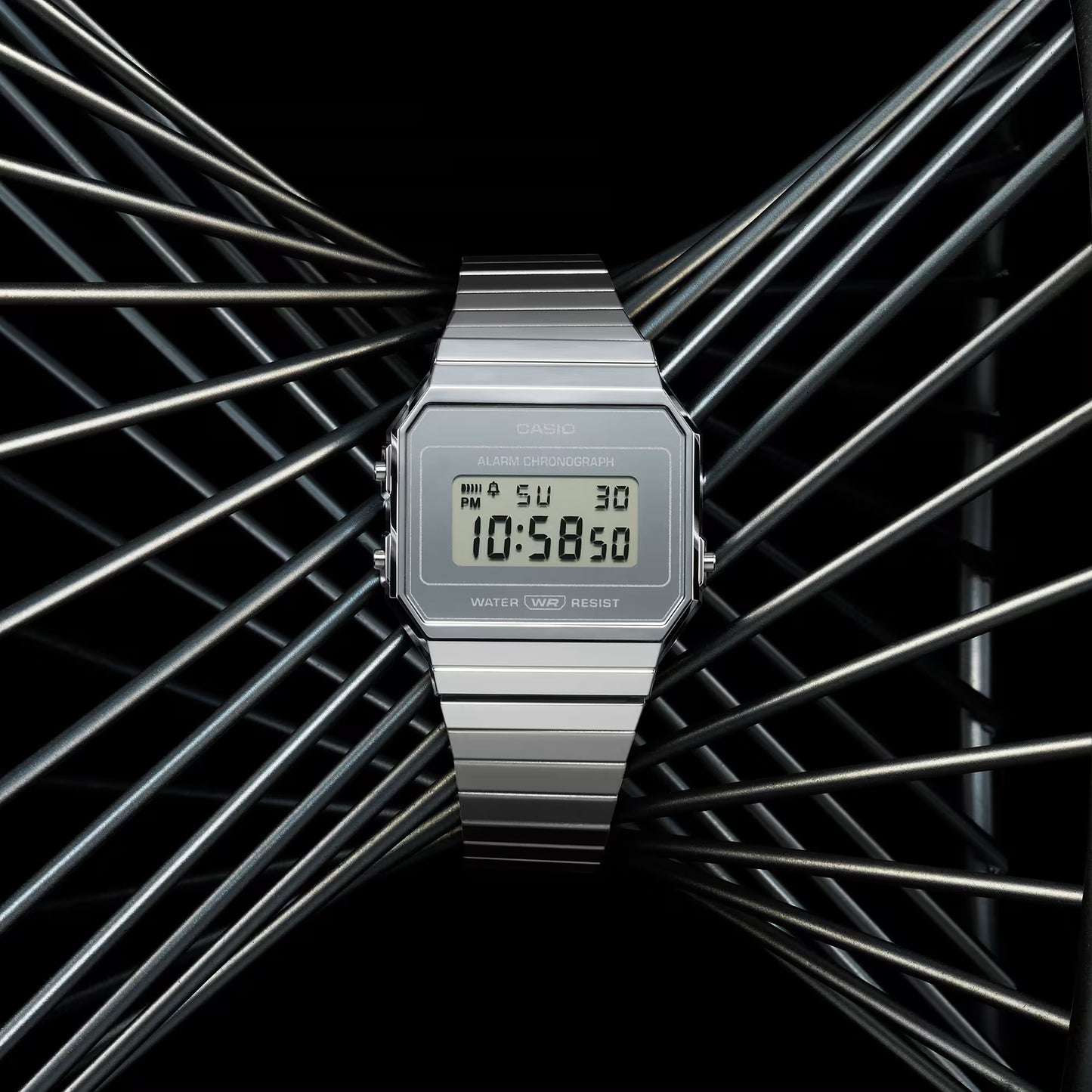 A700WEV-7AEF - Casio Vintage Plata
