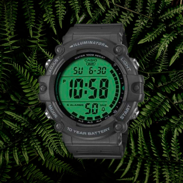 Casio Illuminator AE-1500WHC-1AV Verde - vista 3