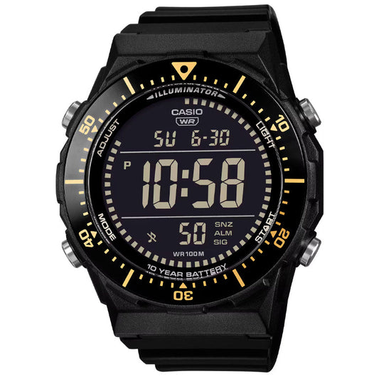 Casio Illuminator AE-1700H-1BVEF Full Black - vista frontal