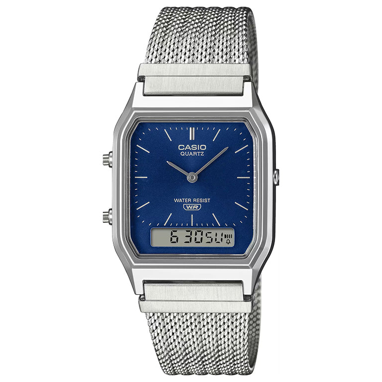 AQ-230EM-2AEF - Casio Vintage - Edgy Collection - Azul