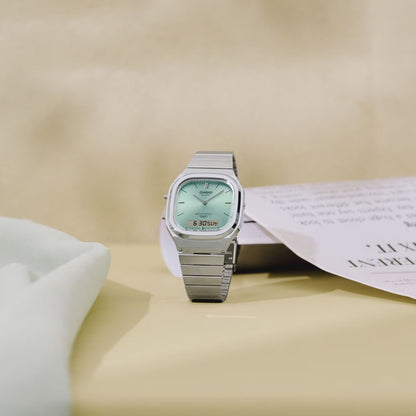 AQ-240E-2AEF - Casio Vintage - Edgy Collection - Turquesa
