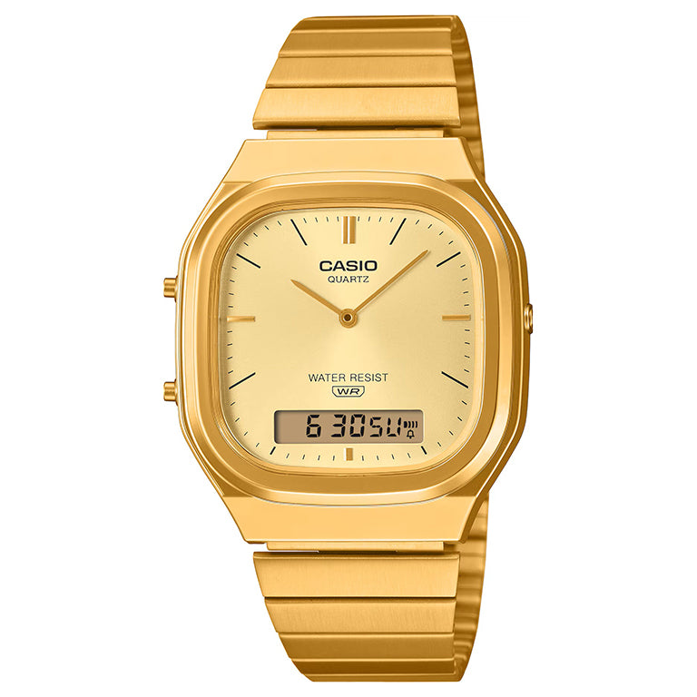 AQ-240EG-9AEF - Casio Vintage Edgy Collection Dorado
