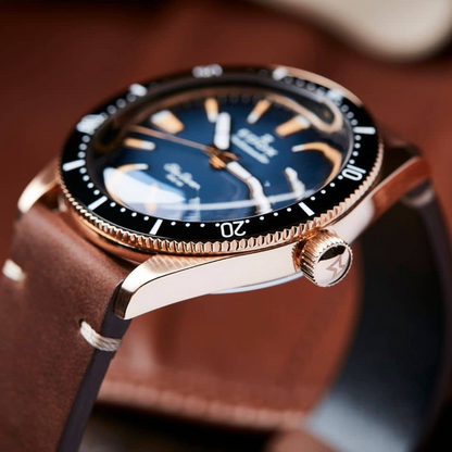 80126-BRN-BUIDR - Edox SkyDiver Date Automatic EDICIÓN LIMITADA