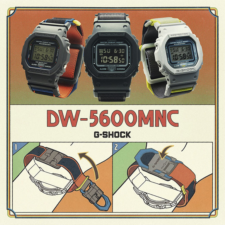 G-Shock Cierre Magnético DW-5600MNC-8A2 - vista 8