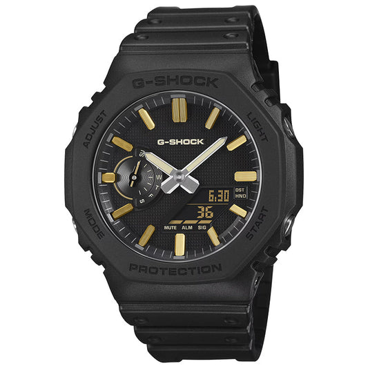 G-Shock LUXE BLACK GA-2100LXB-1A9 - vista frontal