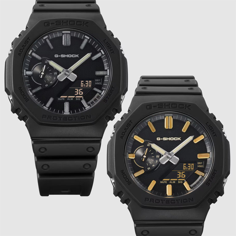 G-Shock LUXE BLACK GA-2100LXB-1A9 - vista 4