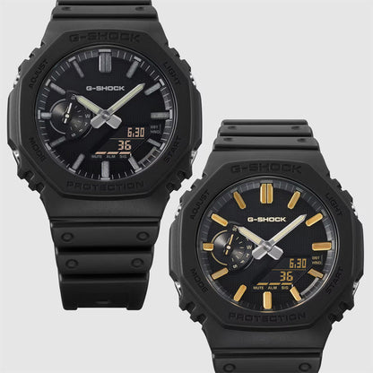 G-Shock LUXE BLACK GA-2100LXB-1A9 - vista 4