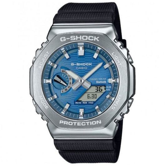 GBM-2100A-2BER - G-Shock G-Steel Azul