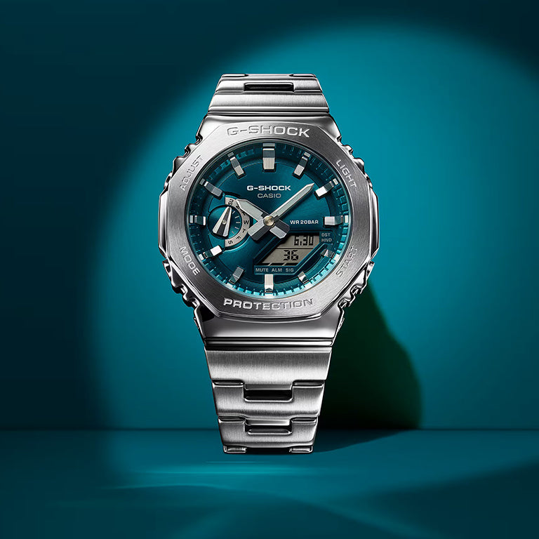 GM-2110D-3A1ER - G-SHOCK Metal Covered Pitufo