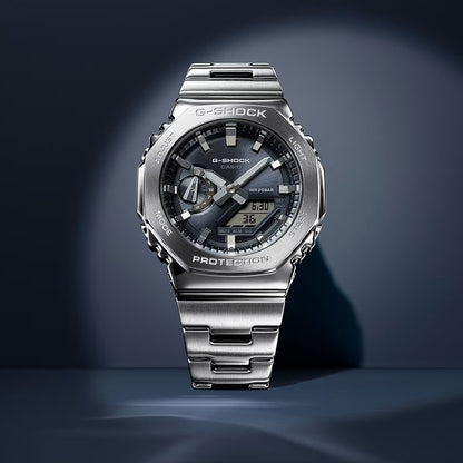 GM-2110D-8AER - G-SHOCK Metal Covered Gris