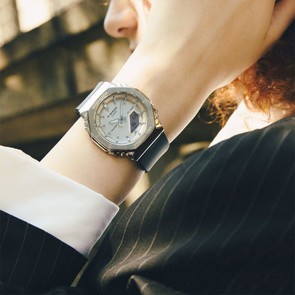 GM-S2110-1A7ER - G-Shock G-Steel plata