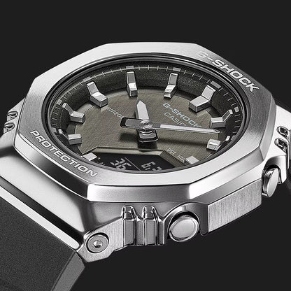 GM-S2110-1A7ER - G-Shock G-Steel plata