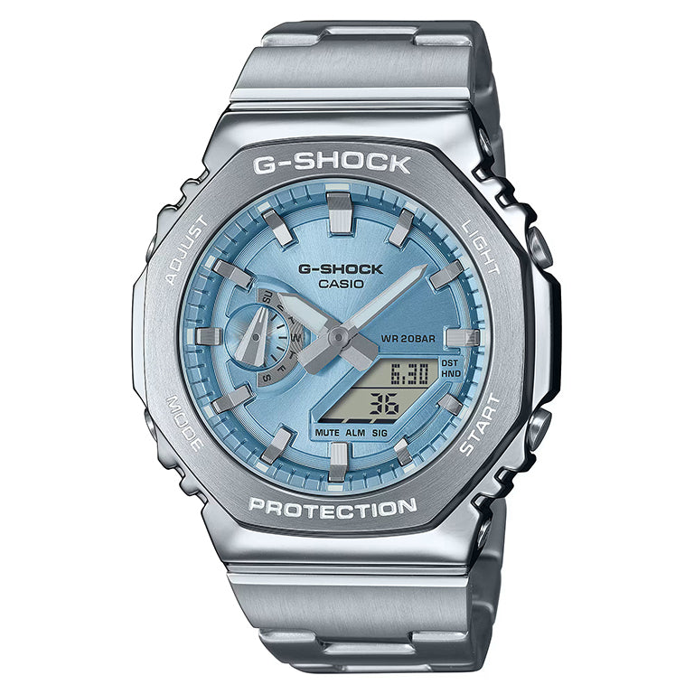 GM-2110D-2AER - G-SHOCK Metal Covered Azul