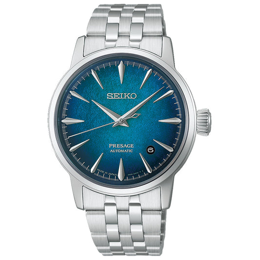 Seiko Presage esfera azul HCB001J1 - vista frontal