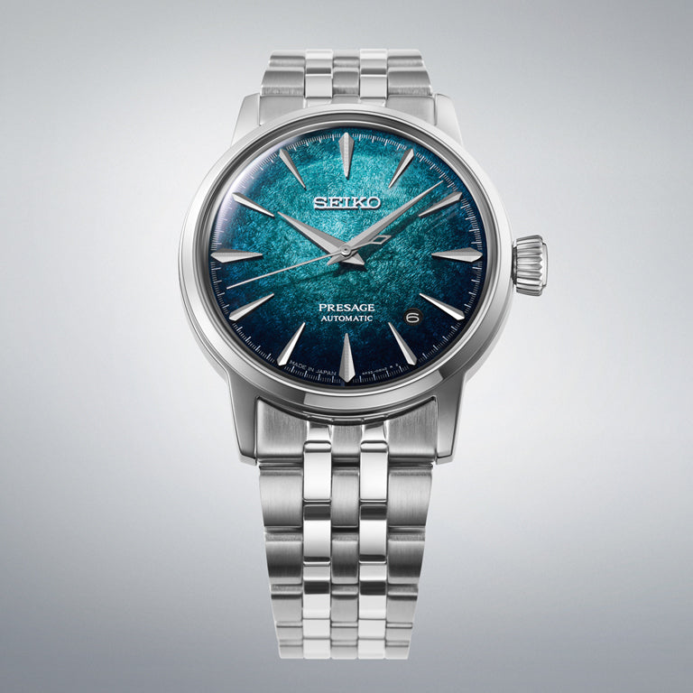 Seiko Presage esfera azul HCB001J1 - vista 2