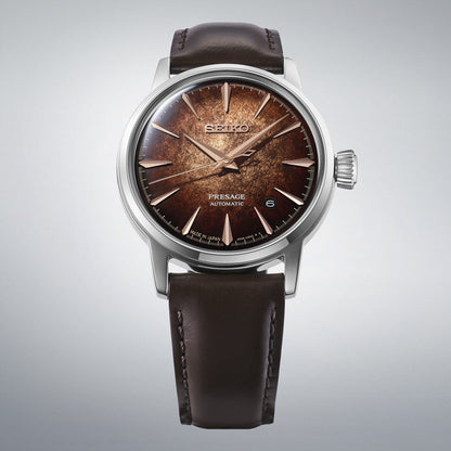 Seiko Presage esfera marrón HCB003J1 - vista 2