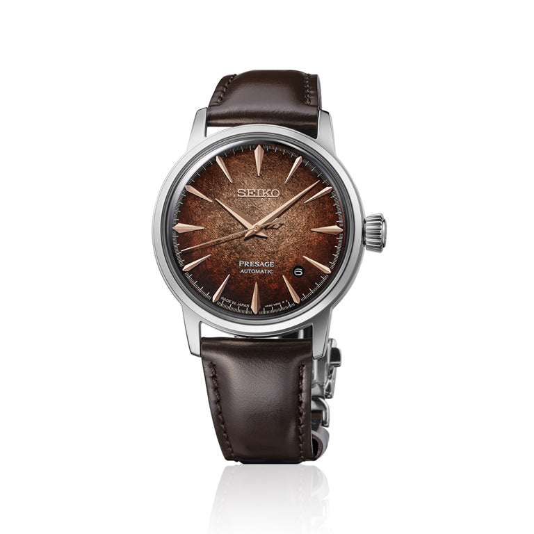 Seiko Presage esfera marrón HCB003J1 - vista 3